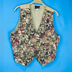 Status Anxiety Floral Tapestry Vest